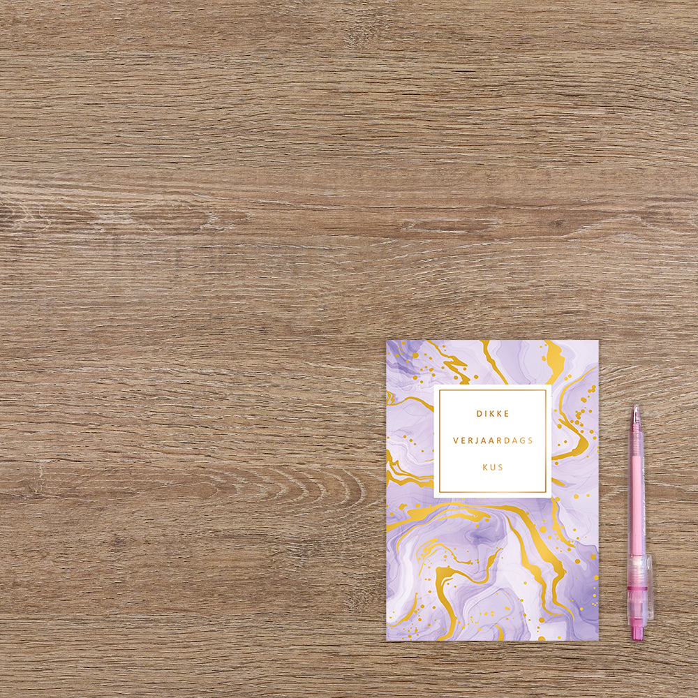 Dikke verjaardags kus