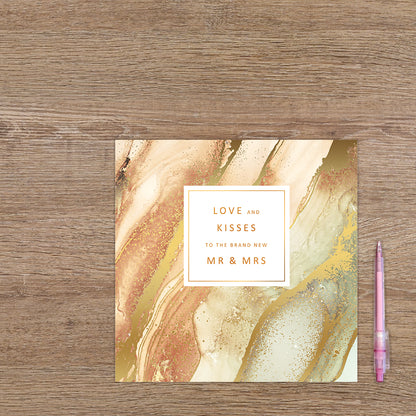 XL - Love and kisses to the brand new MR & MRS