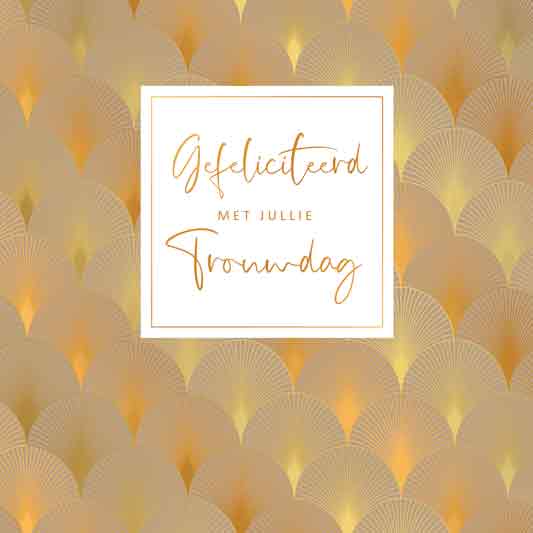 XL - Gefeliciteerd met jullie trouwdag