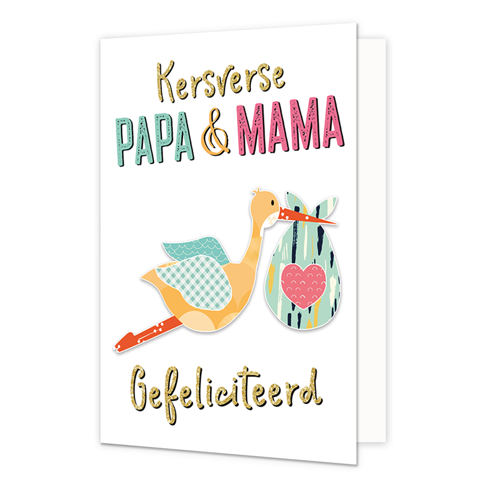 Kersverse papa & mama