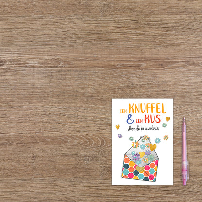 Een knuffel & een kus