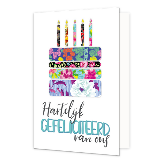 Hartelijk gefeliciteerd van ons