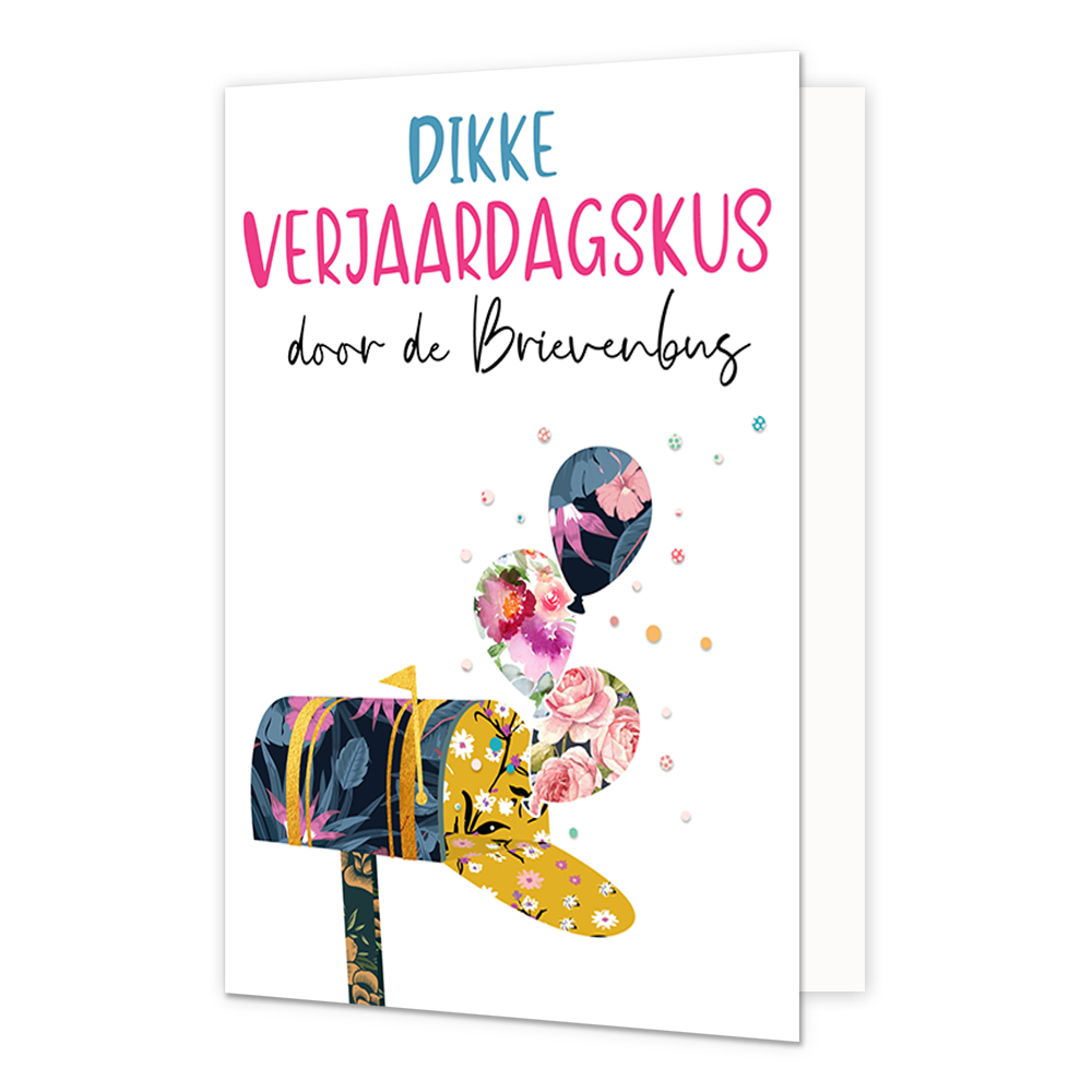 Dikke verjaardagskus
