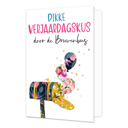 Dikke verjaardagskus