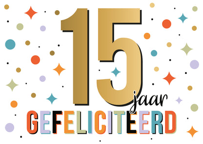 15 jaar gefeliciteerd