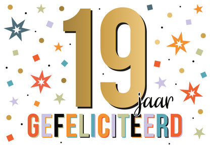 19 jaar gefeliciteerd