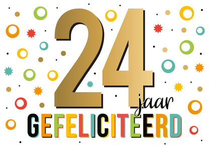 24 jaar gefeliciteerd