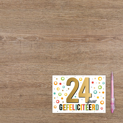 24 jaar gefeliciteerd