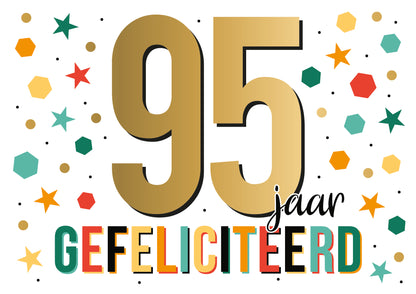 95 jaar gefeliciteerd