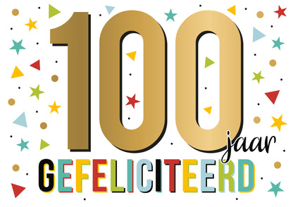 100 jaar gefeliciteerd