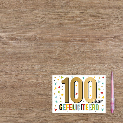 100 jaar gefeliciteerd