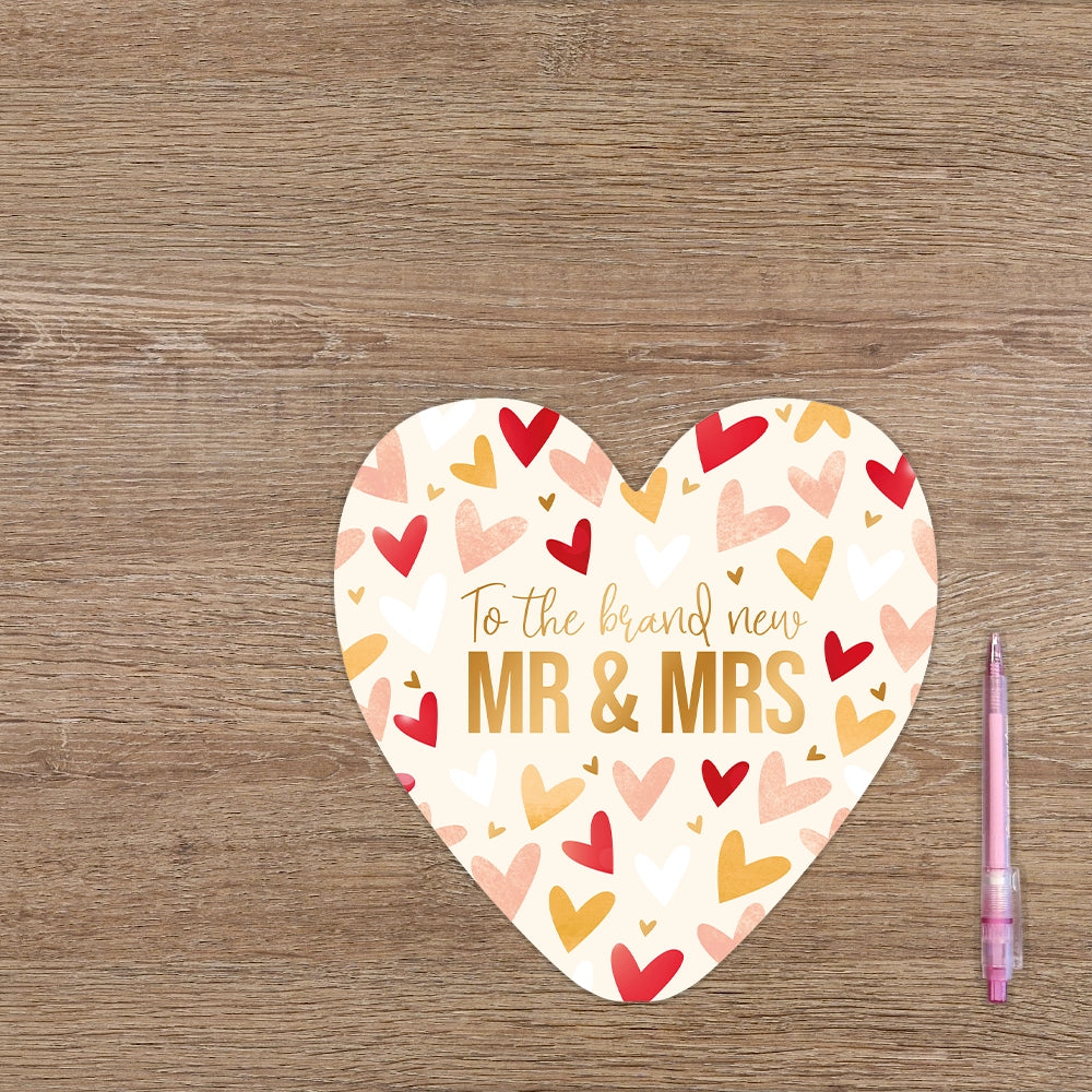 To the brand new MR & MRS