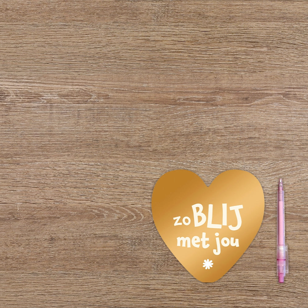Zo blij met jou