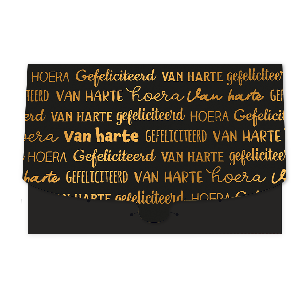 Hoera gefeliciteerd van harte