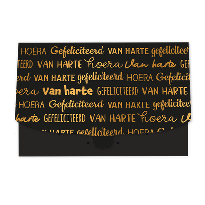 Hoera gefeliciteerd van harte