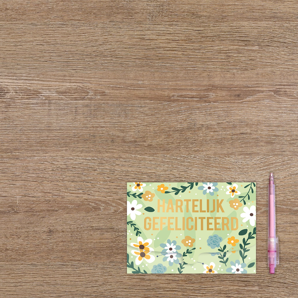 Hartelijk gefeliciteerd