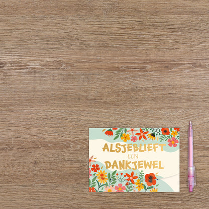 Alsjeblieft een dankjewel