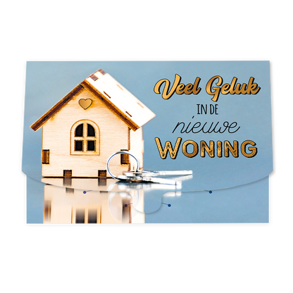 Veel geluk in de nieuwe woning