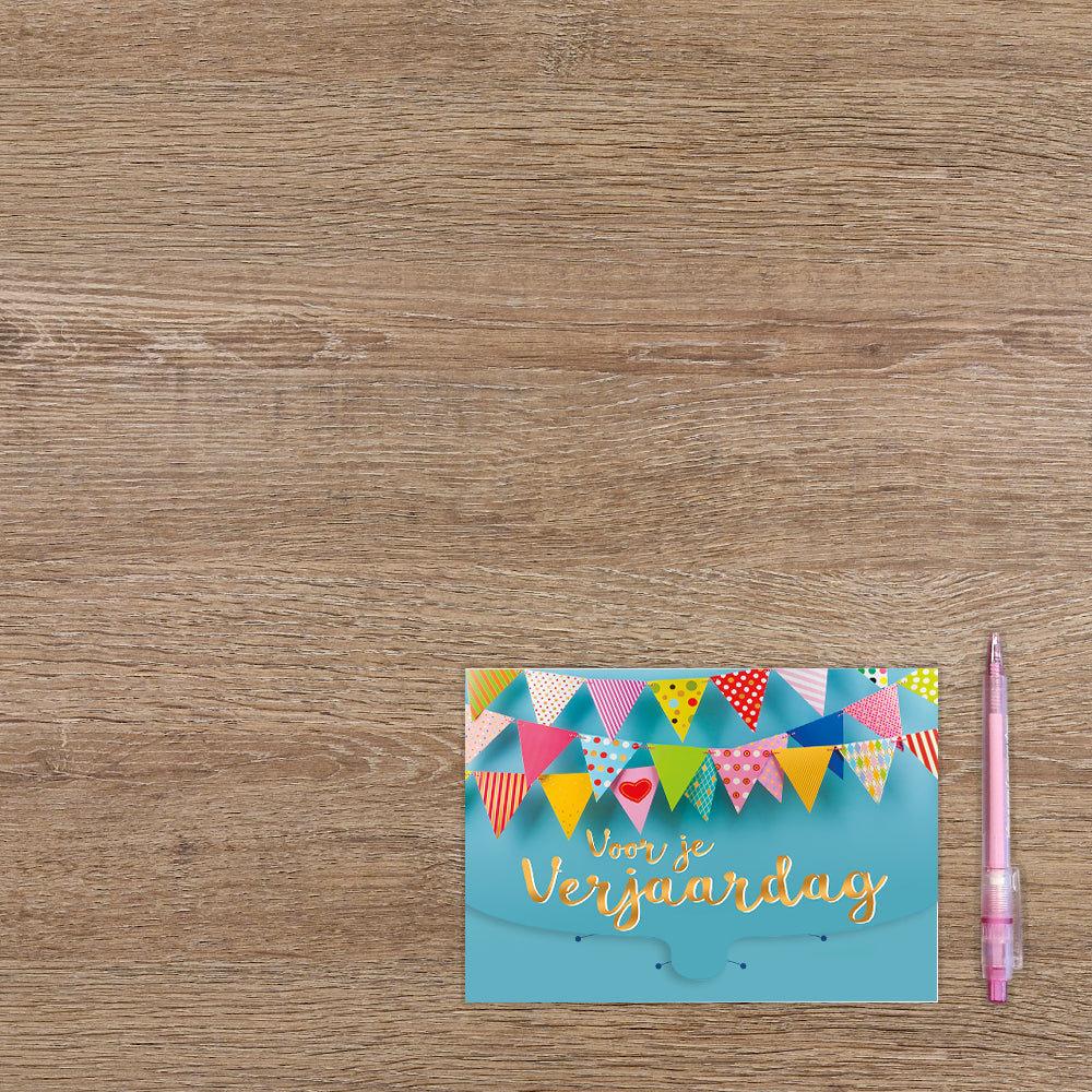 Voor je verjaardag