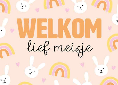 Welkom lief meisje