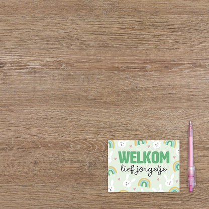 Welkom lief jongetje