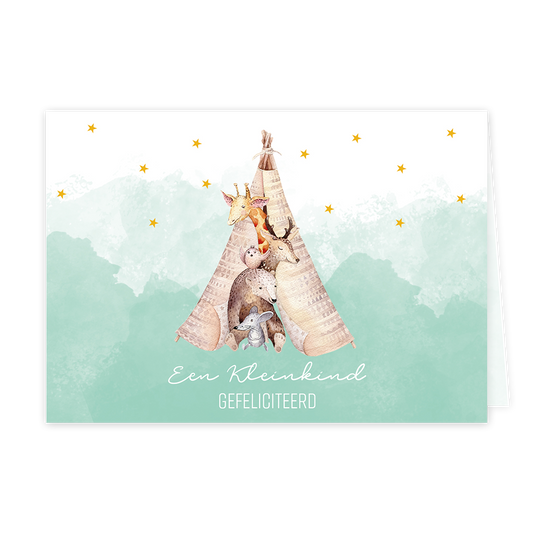 Een kleinkind gefeliciteerd