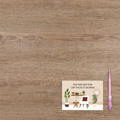 Een nieuwe plek om thuis te komen