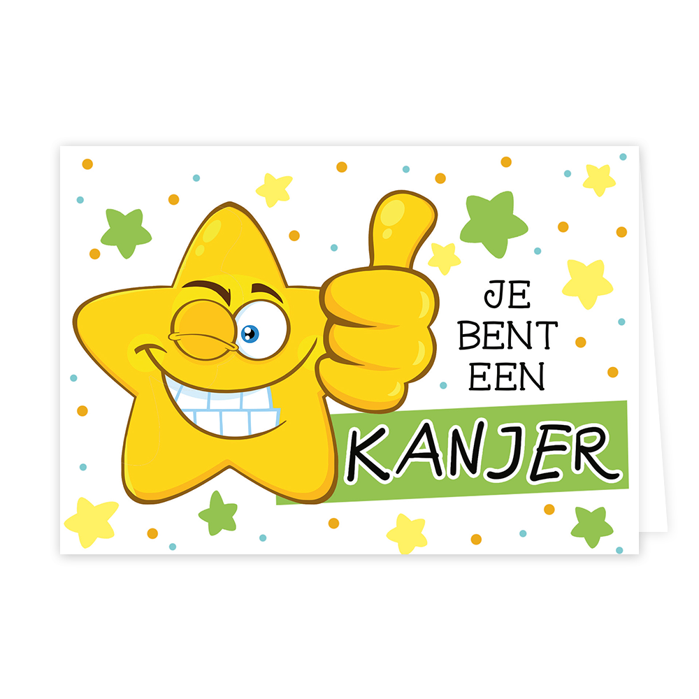 Je bent een kanjer