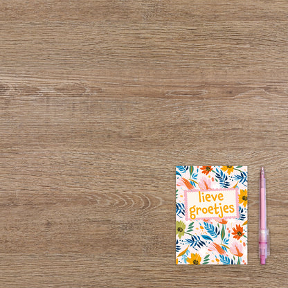 Lieve groetjes