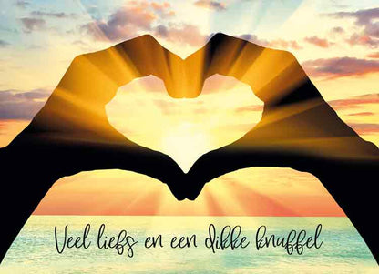 Veel liefs en een dikke knuffel