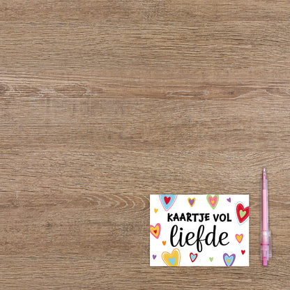Kaartje vol liefde