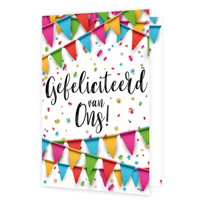 Gefeliciteerd van ons