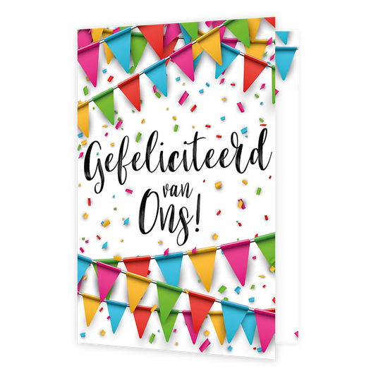 Gefeliciteerd van ons