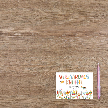 Verjaardagsknuffel voor jou