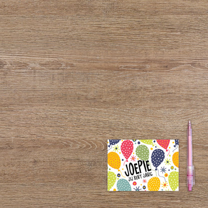 Joepie jij bent jarig