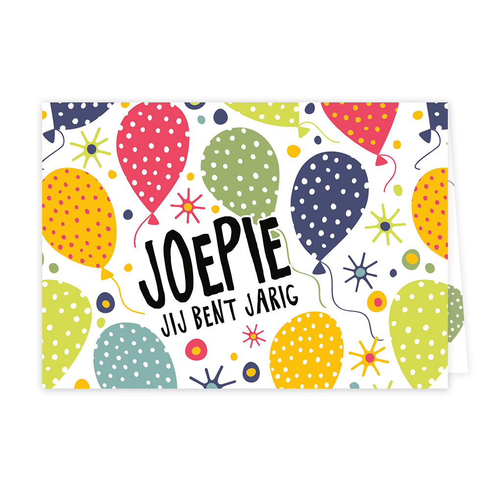 Joepie jij bent jarig
