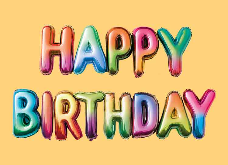 Happy birthday
