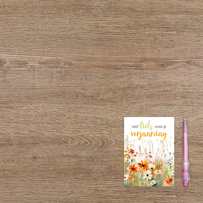 Veel liefs voor je verjaardag