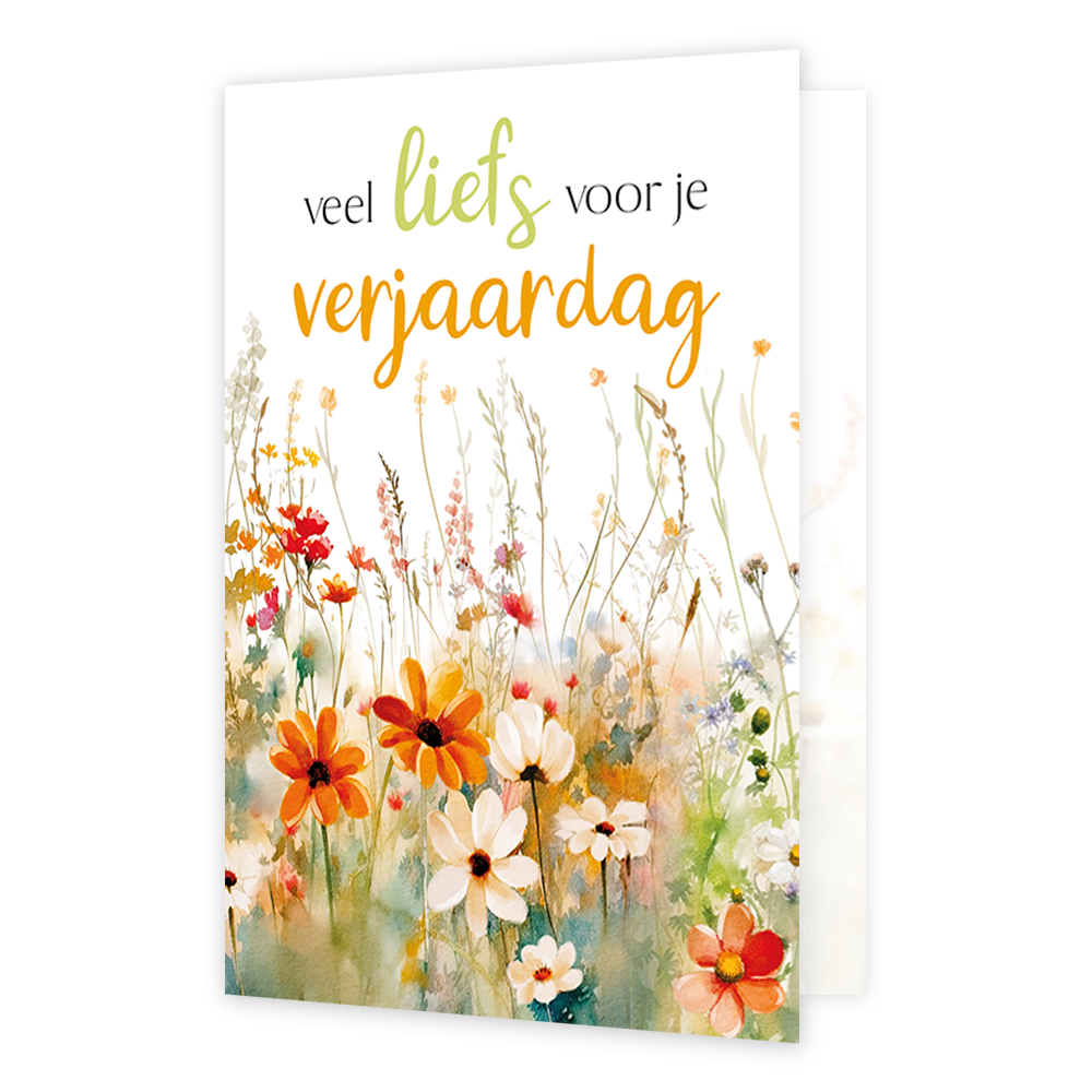 Veel liefs voor je verjaardag