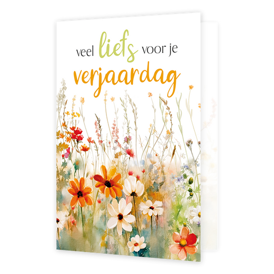 Veel liefs voor je verjaardag