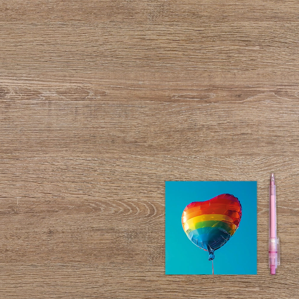 Regenboog ballon