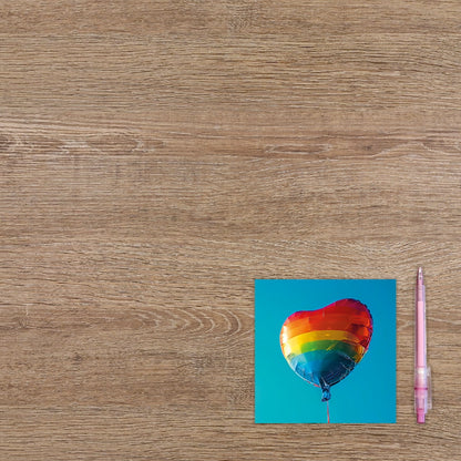 Regenboog ballon