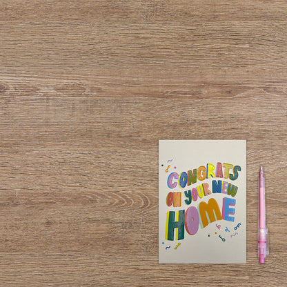 Congrats on your new home