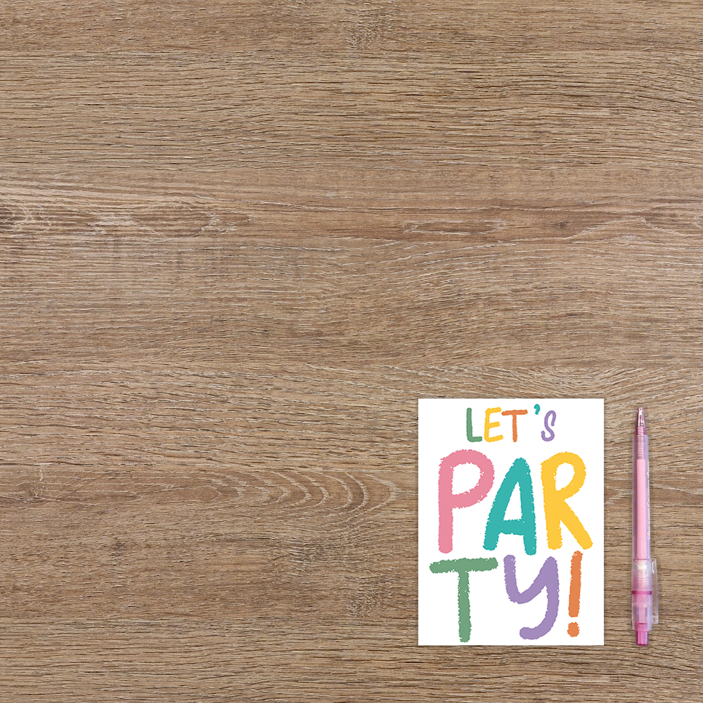 Let's party!