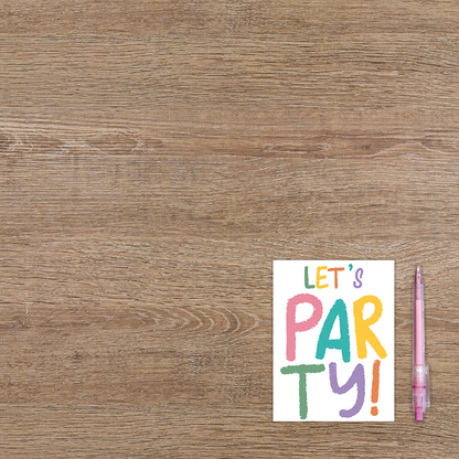 Let's party!