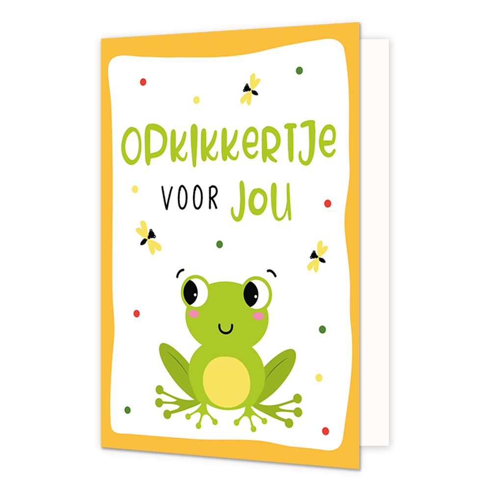 Opkikkertje voor jou