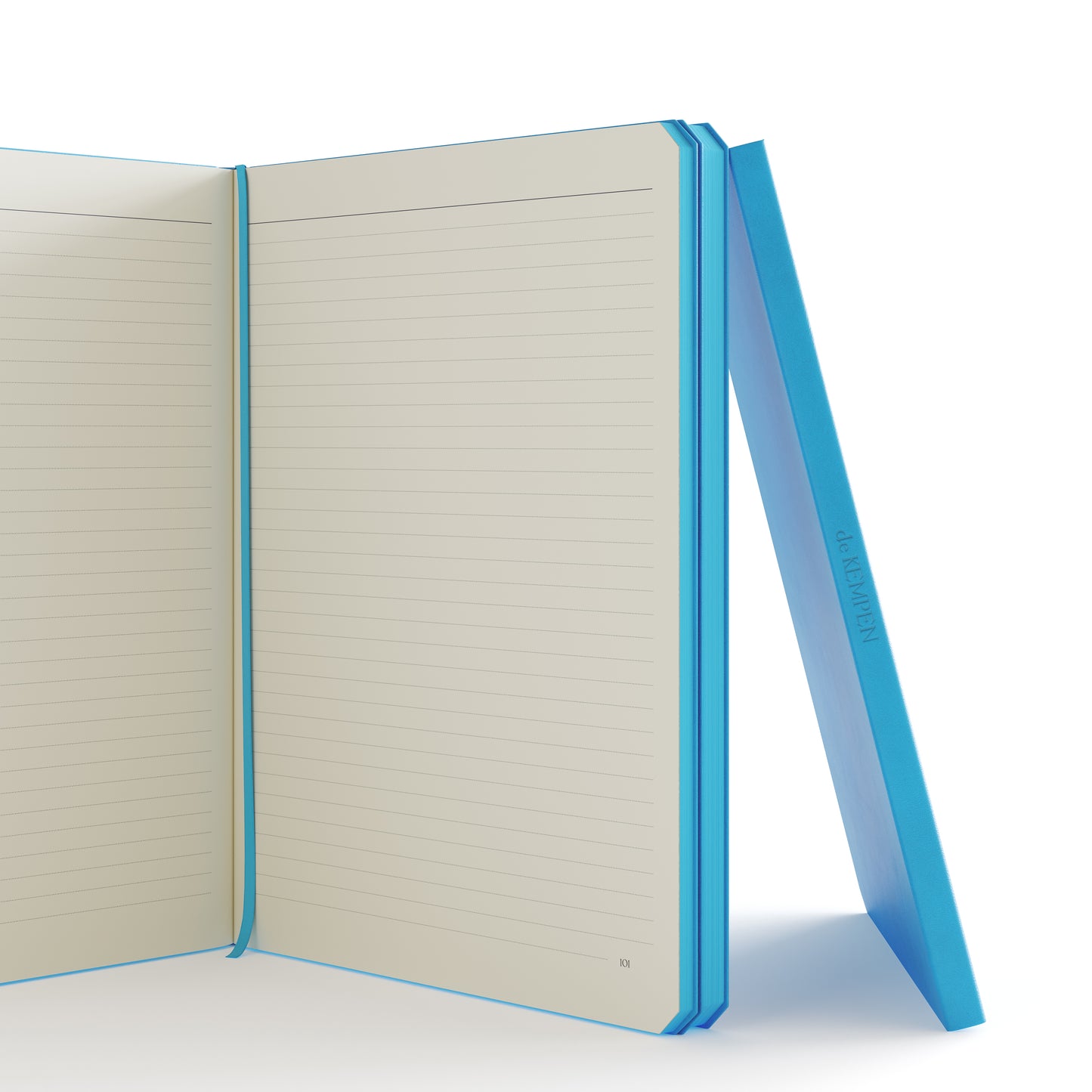Notitieboek licht blauw