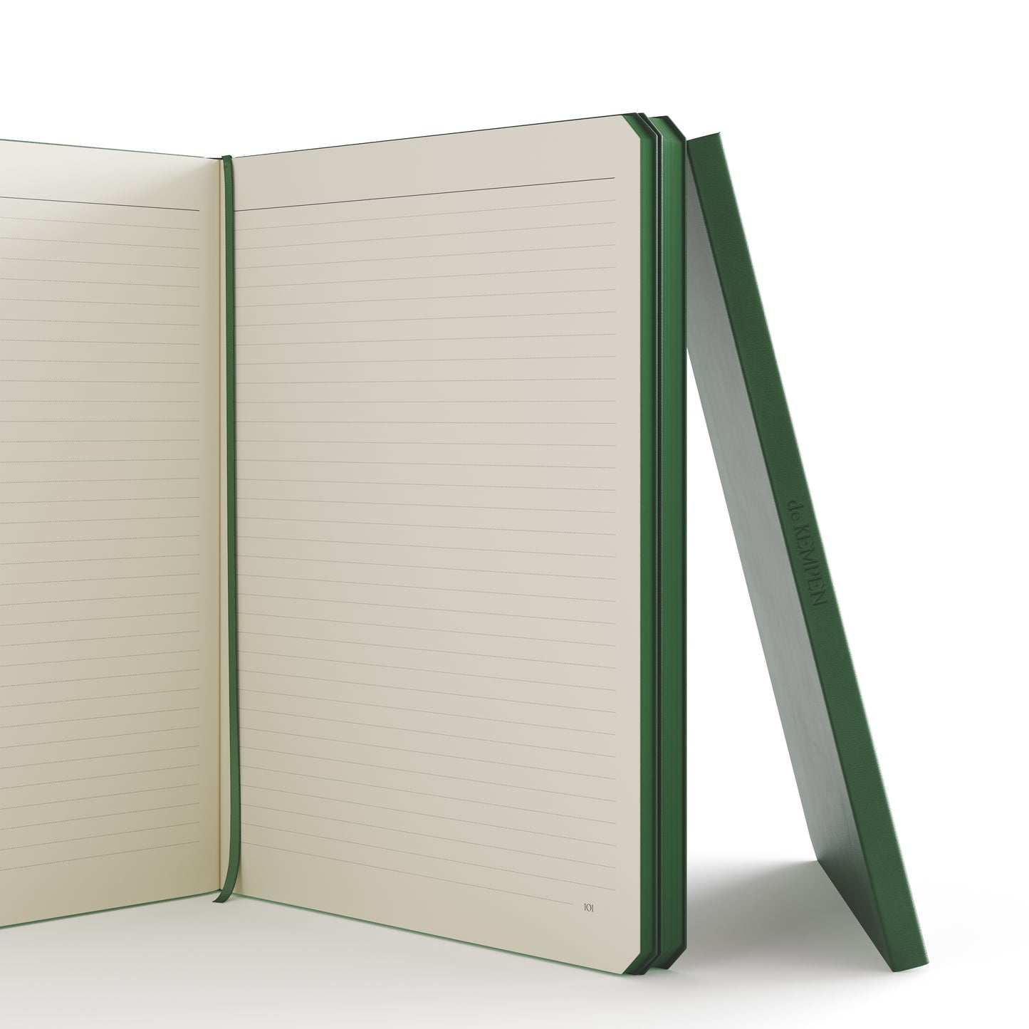 Notitieboek donker groen