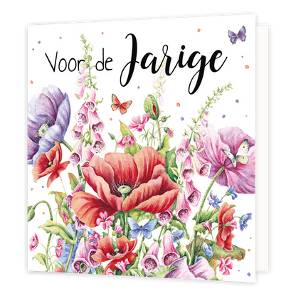 Minikaartje - Voor de jarige
