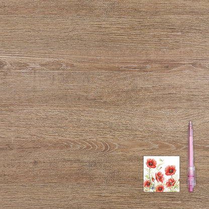 Minikaartje - Klaproos